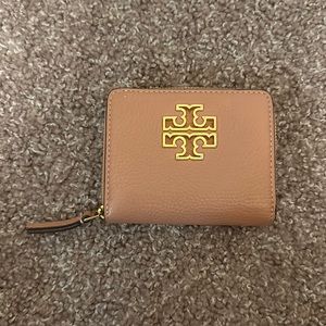 Tory Burch Britten Mini Wallet (Pink Moon)